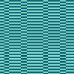 Broken Stripe in Aqua