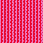 Waves in Red Pink
