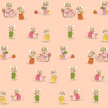 Country Mouse City Mouse in Blush