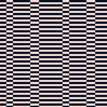Broken Stripe in Blush and Ink