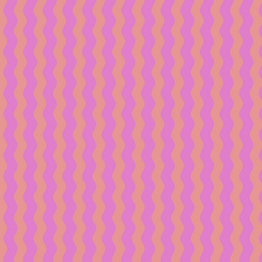 Waves in Peach Pink