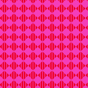 Checker in Red Pink